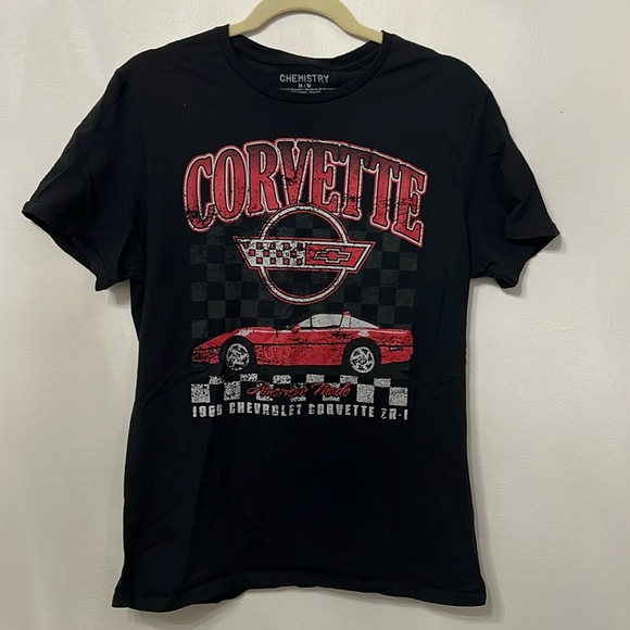 Chemistry General Motor Official Chevrolet Corvette 1969 ZR-1 T shirt Small